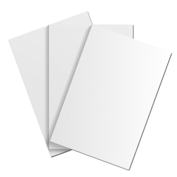 Water-Slide Clear Decal Paper for Laser Printers. 5 Sheets