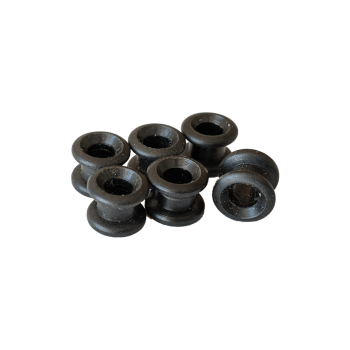 1.0" (1010) Delrin Rail Buttons. 6-pack