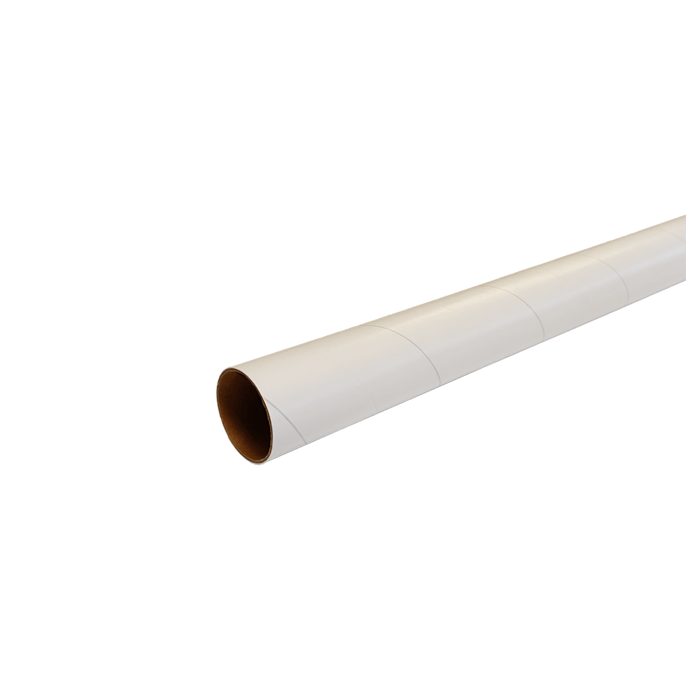 1.1" (29mm) Thick-Wall White Tube 36" Long - Click Image to Close