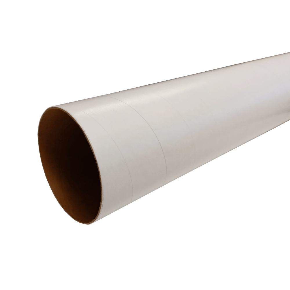 4" Body Tube. 36" Long (White) - Click Image to Close
