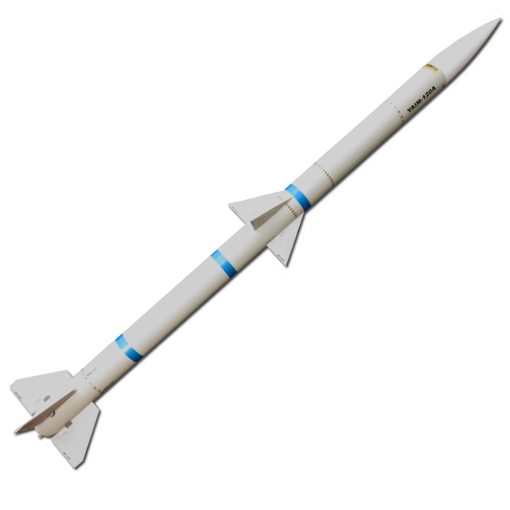 AMRAAM 120A Scale Rocket Kit - Click Image to Close