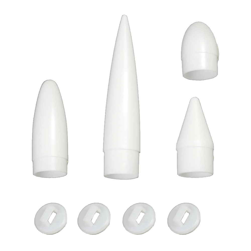 NC-20 Nose Cones 4 Pack by Estes - Click Image to Close