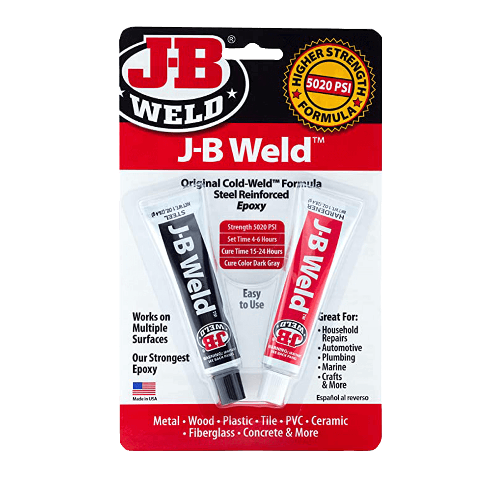 J-B Weld. Steel Reinforced Epoxy - Click Image to Close