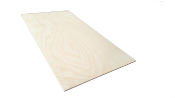 Birch Aircraft 5-ply Plywood 1/4 x 12 x 24"