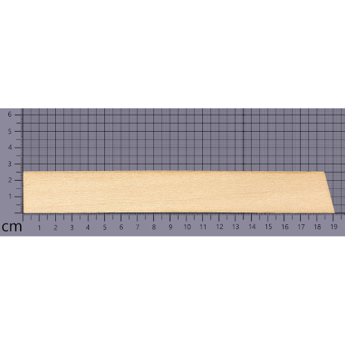 Aster Long Fin. Basswood 1/8"