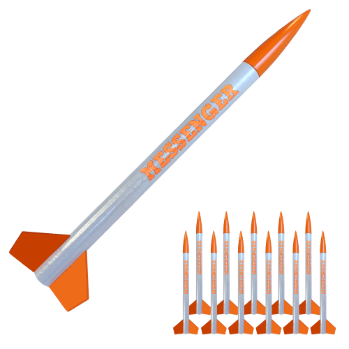 Messenger Bulk Pack. Set of 12 Rockets [1082]. Rocketarium