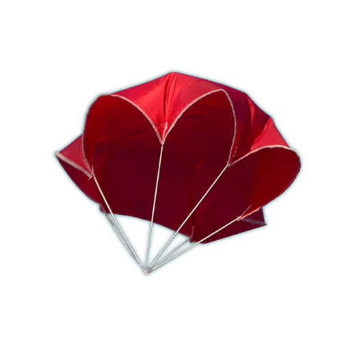 15" Thin Mill Nylon Parachute