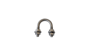 M8 U-Bolt. 304 Stainless Steel. 37mm Wide