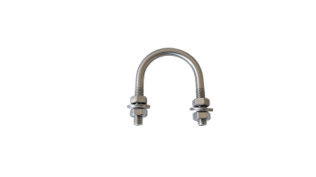 M8 U-Bolt. 304 Stainless Steel. 52mm Wide